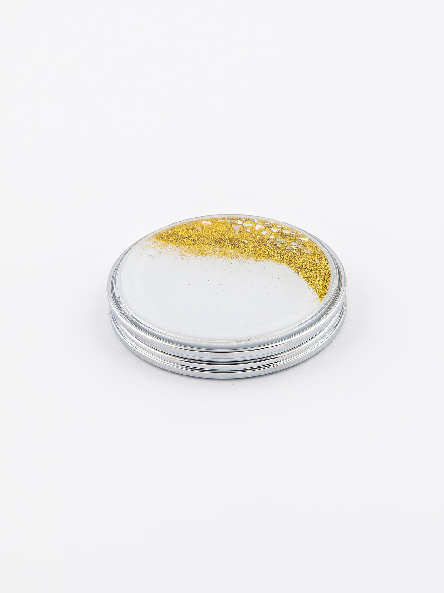 Glittery Sequin Compact Mirror