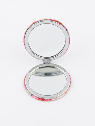 Floral Compact Mirror