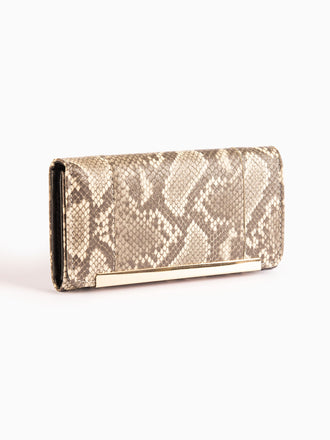 Snake Print Wallet