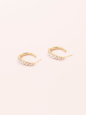 C-Hoop Earrings