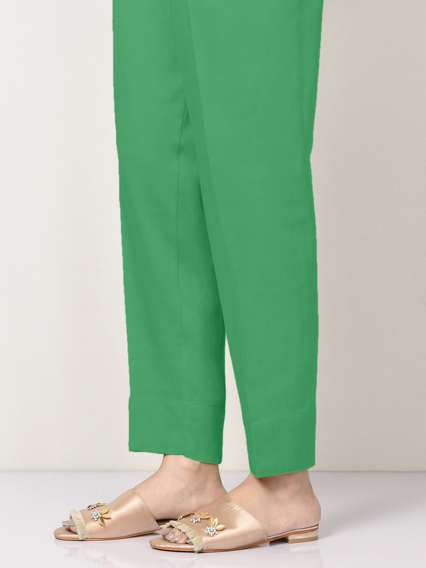 Dyed Cambric Trousers