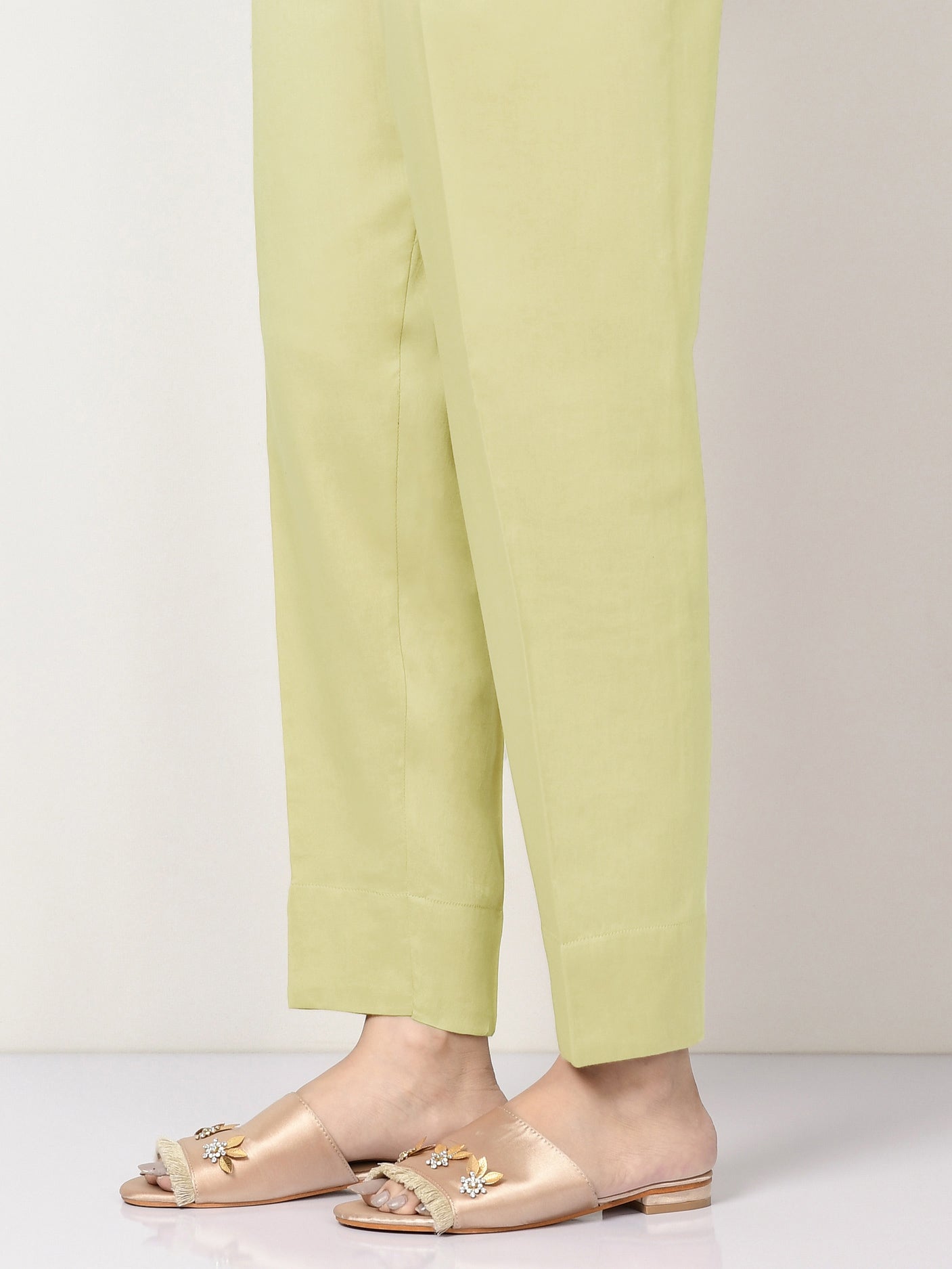 Dyed Cambric Trousers