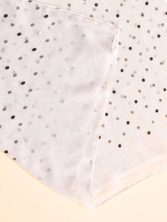 Dotted Glitter Scarf