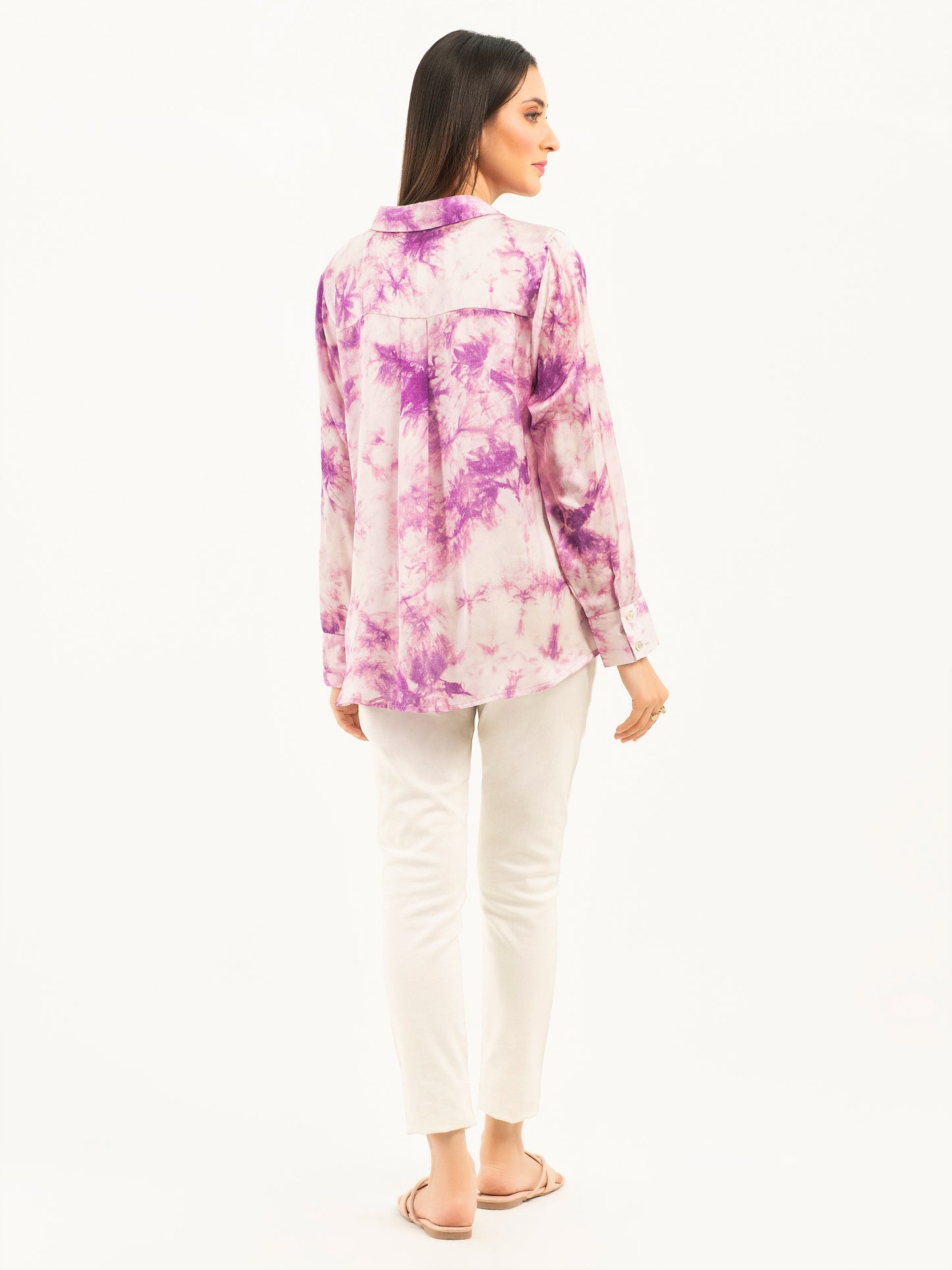 Printed Silk Top