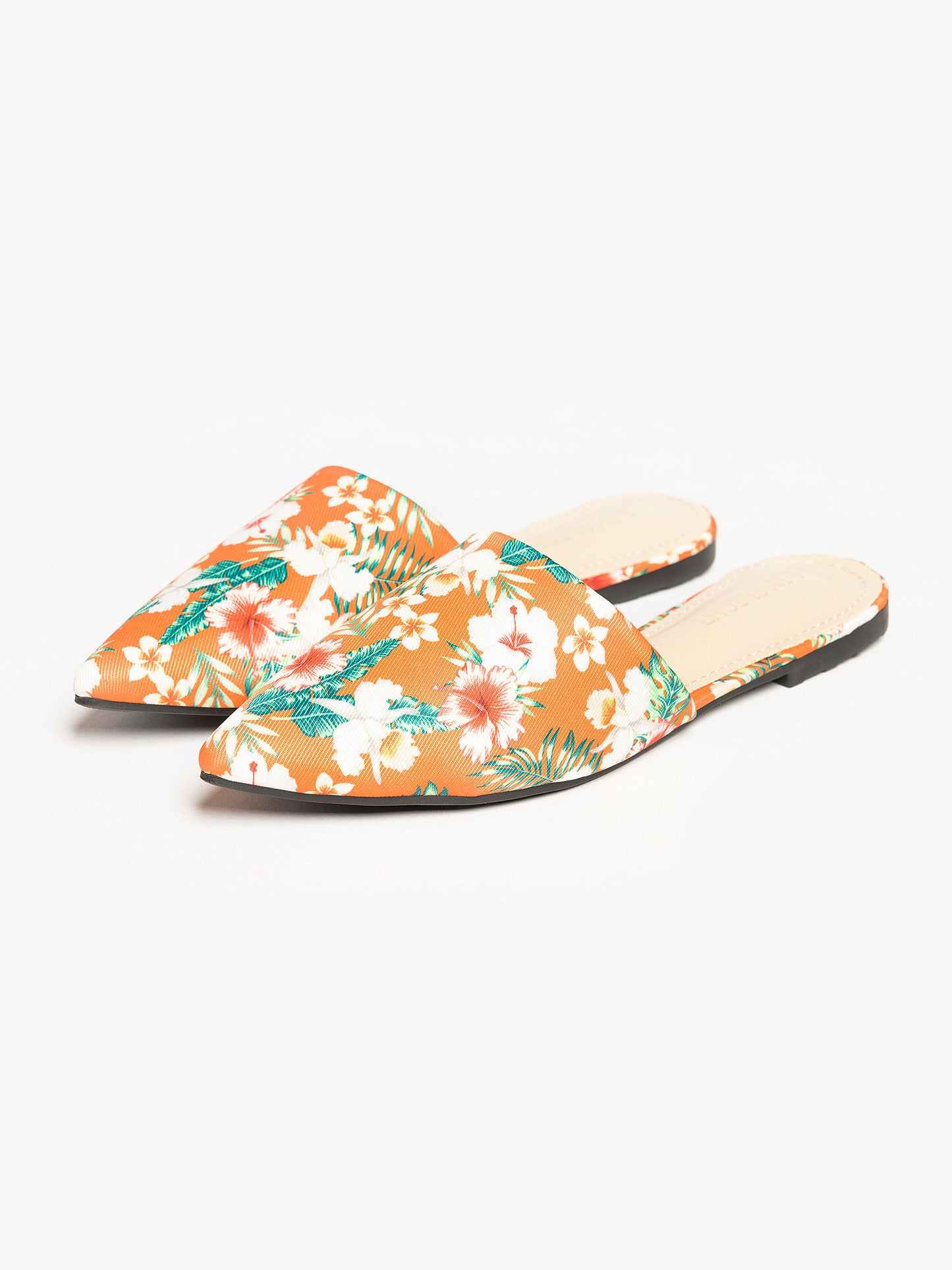 Floral Printed Mules