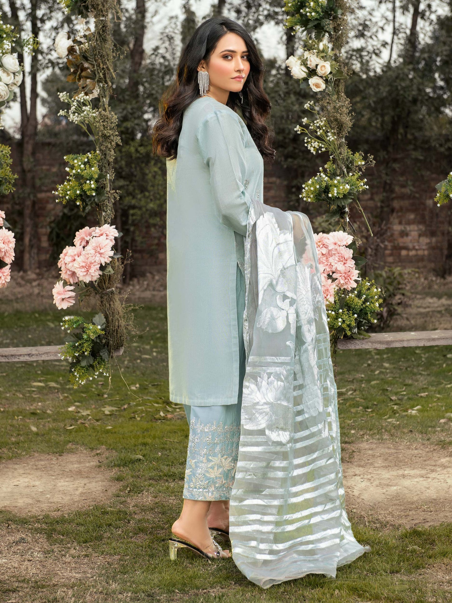 3 Piece Massouri Lawn Suit-Embroidered (Unstitched)