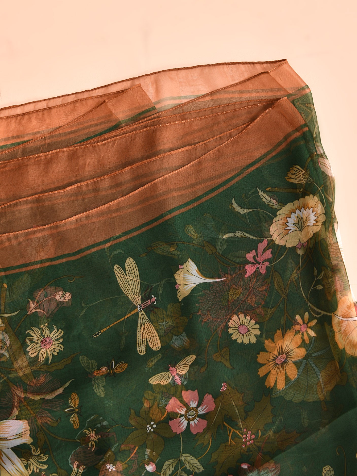 Printed Silk Scarf Printed Silk Scarf