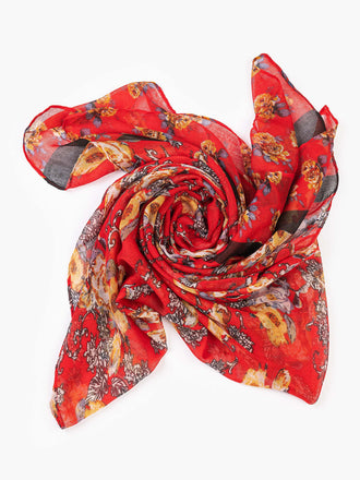 Printed Viscose Scarf