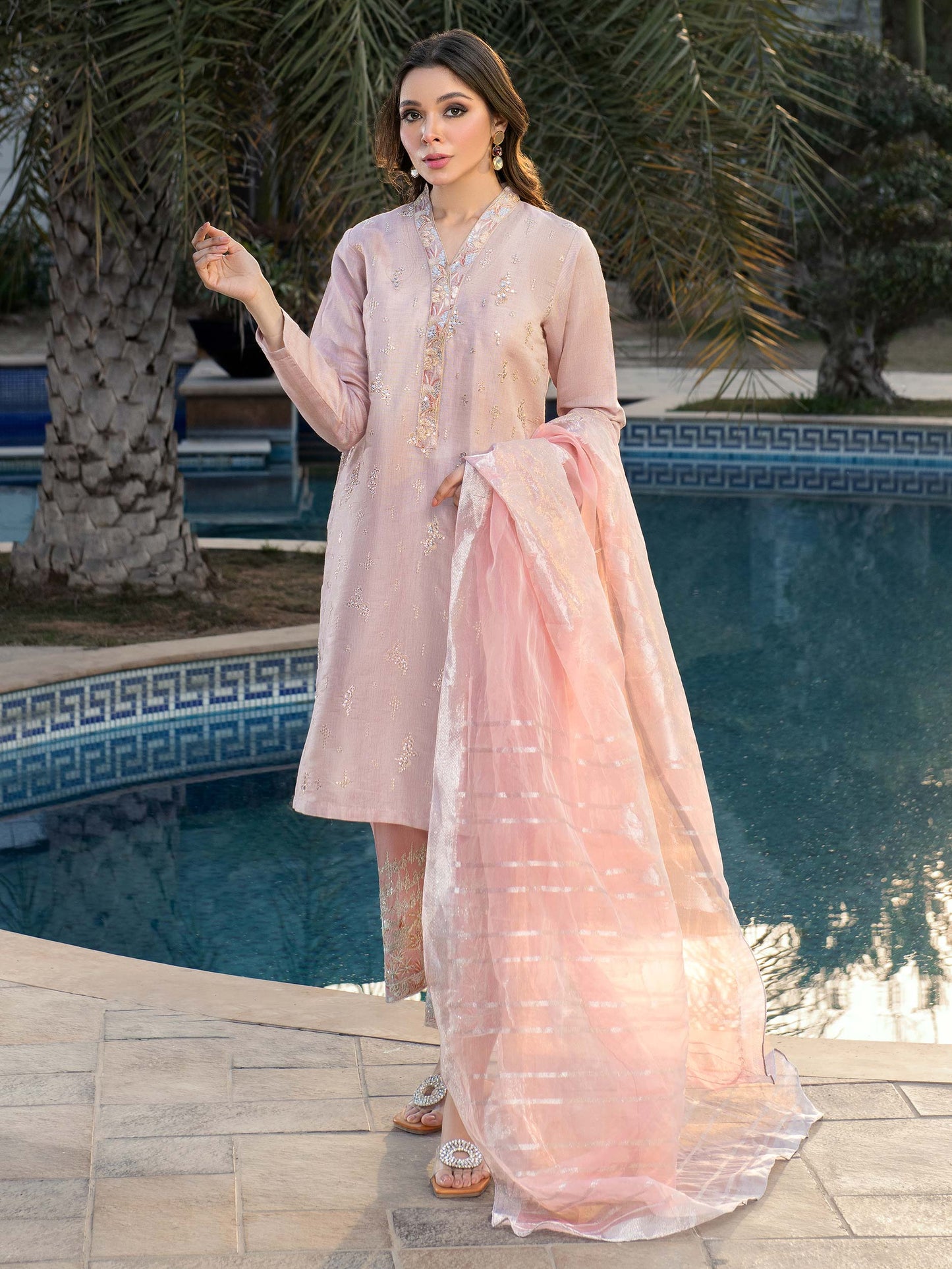 3 Piece Massouri Lawn Suit-Embroidered (Unstitched)