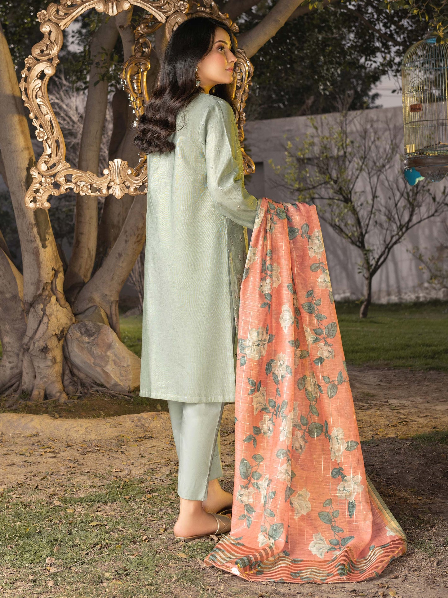 3 Piece Massouri Lawn Suit-Embroidered (Unstitched)