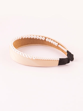 Pearl Embellished Hairband