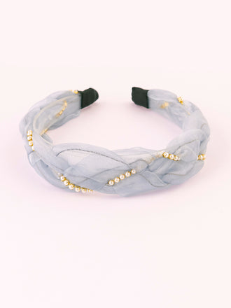 Braided Embellished Hairband