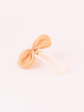 Pearl Embellished Banana Clip