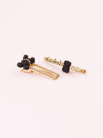 Embellished Snap Clip Set