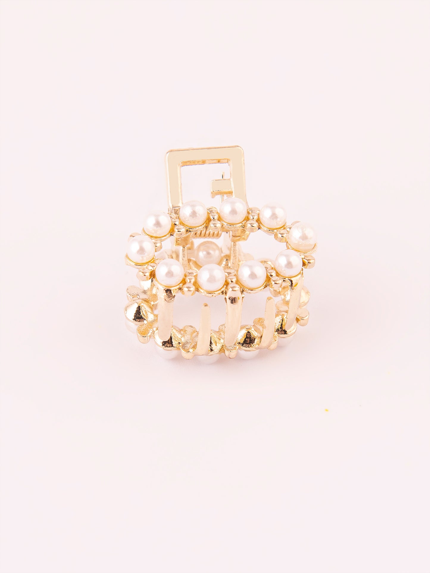 Pearl Embellished Hair Claw