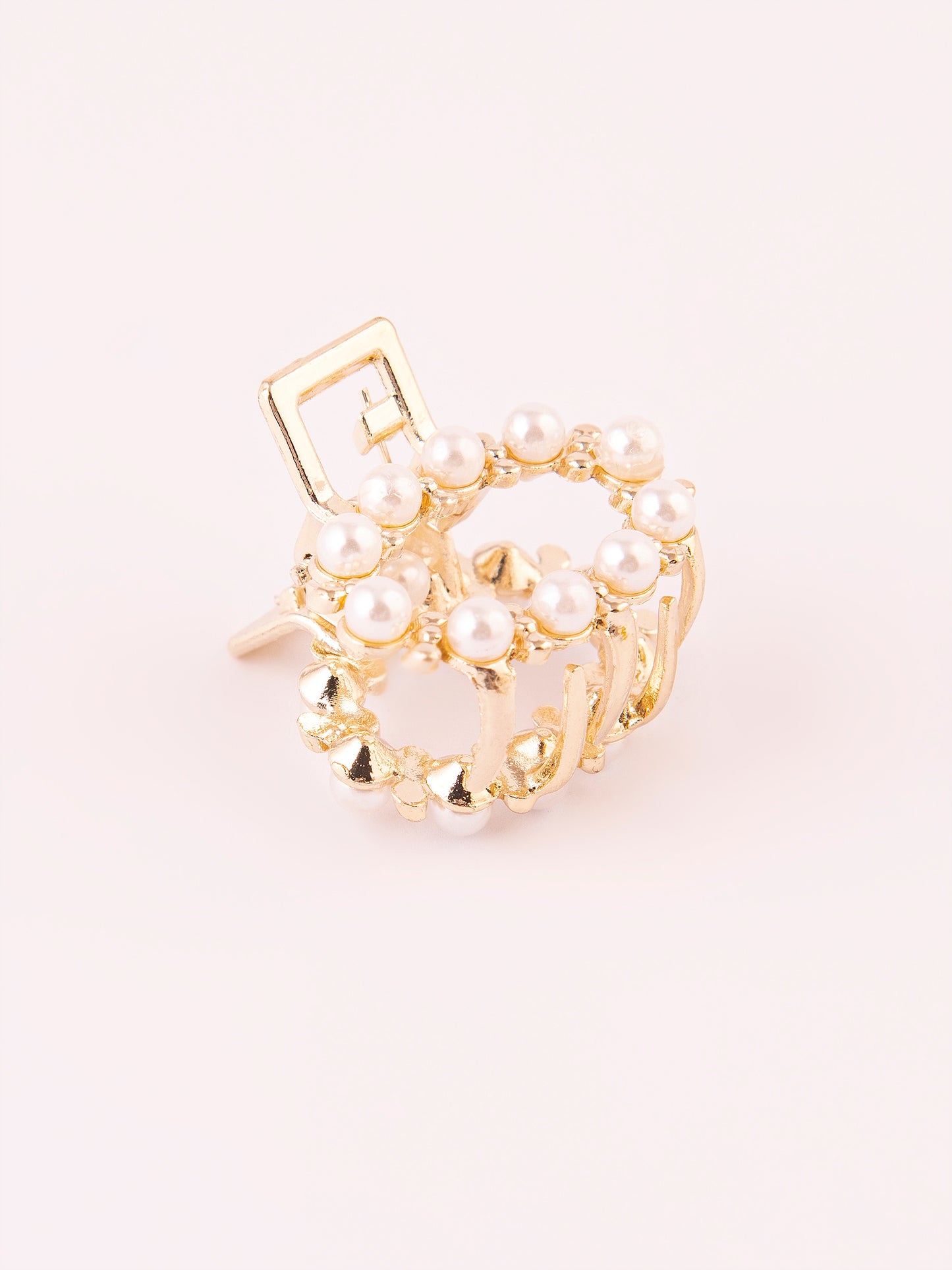 Pearl Embellished Hair Claw