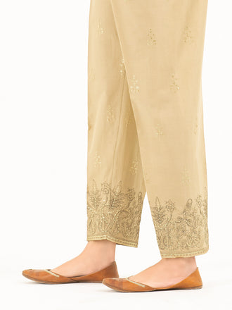 Embroidered Cambric Trousers