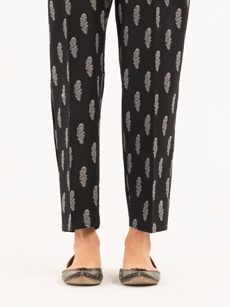 Printed Jacquard Trousers