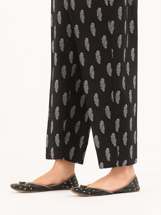 Printed Jacquard Trousers