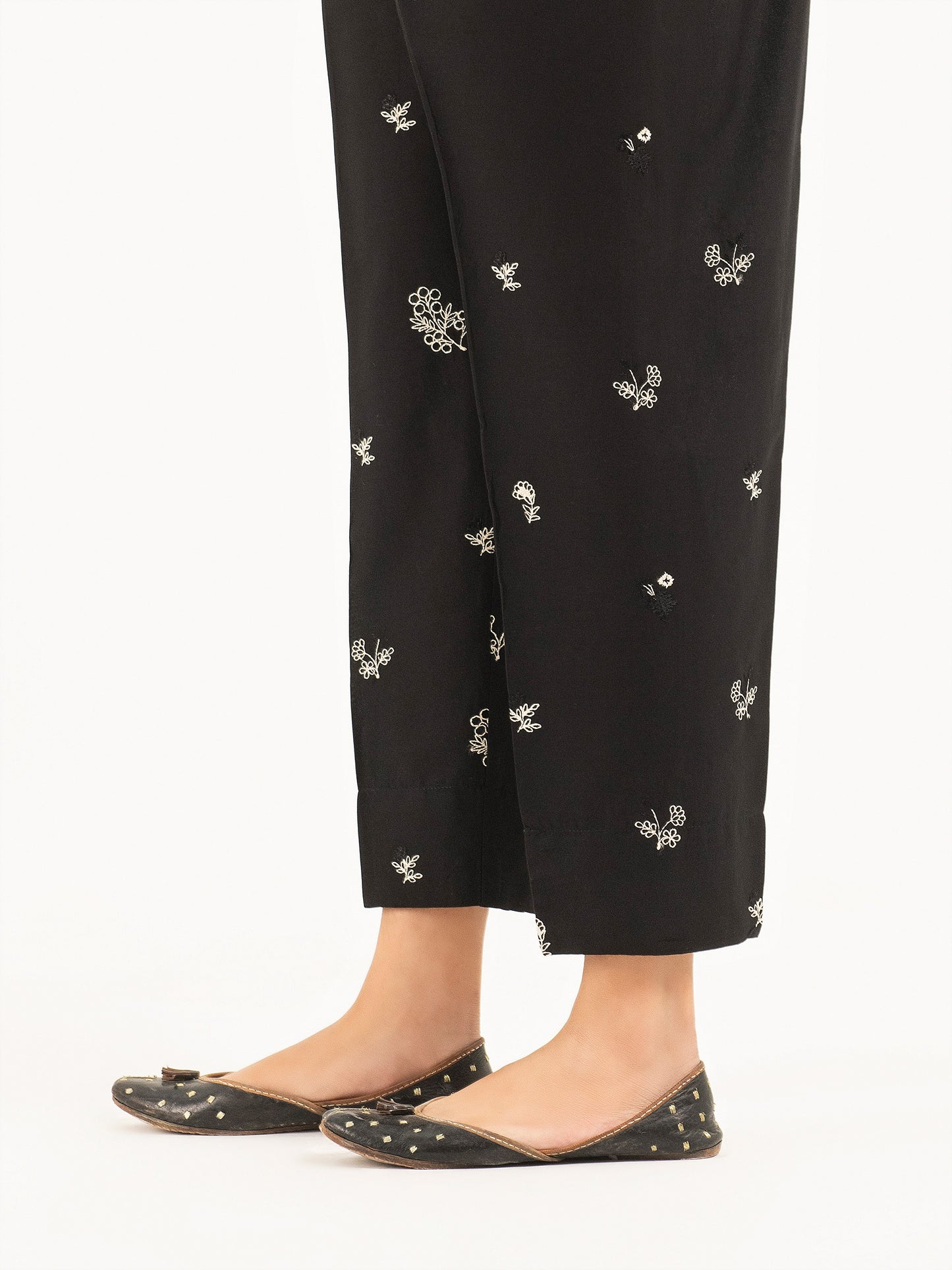 Embroidered Cambric Trousers