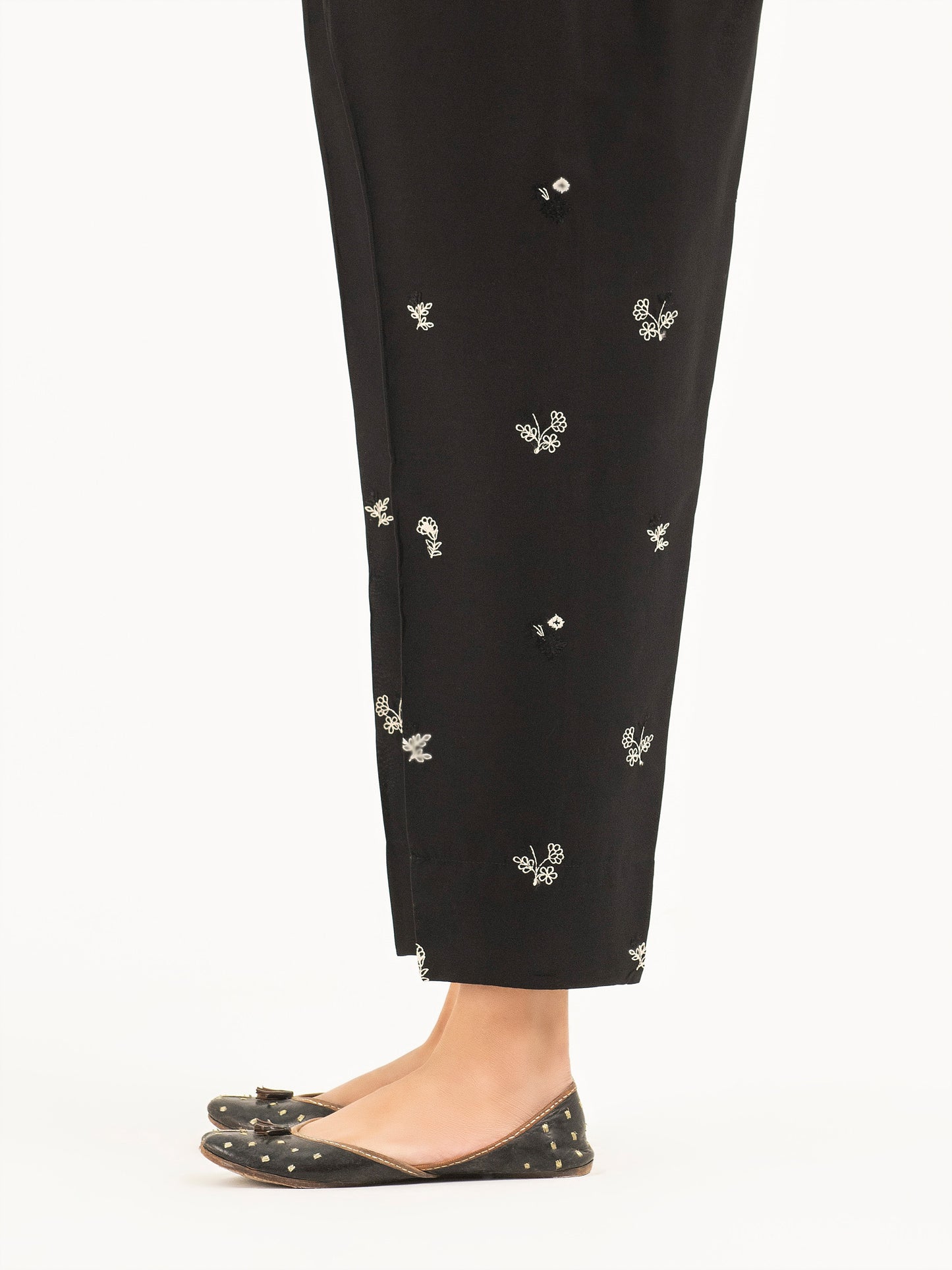 Embroidered Cambric Trousers