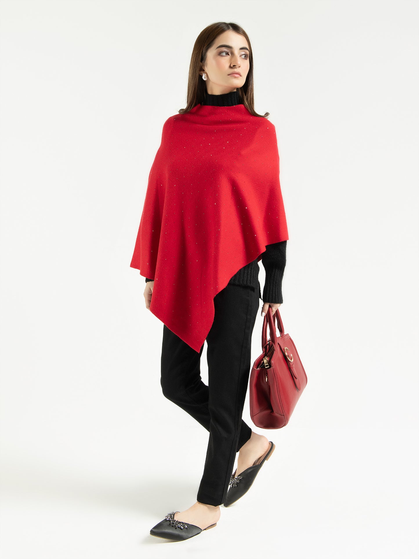 Scarlet Poncho