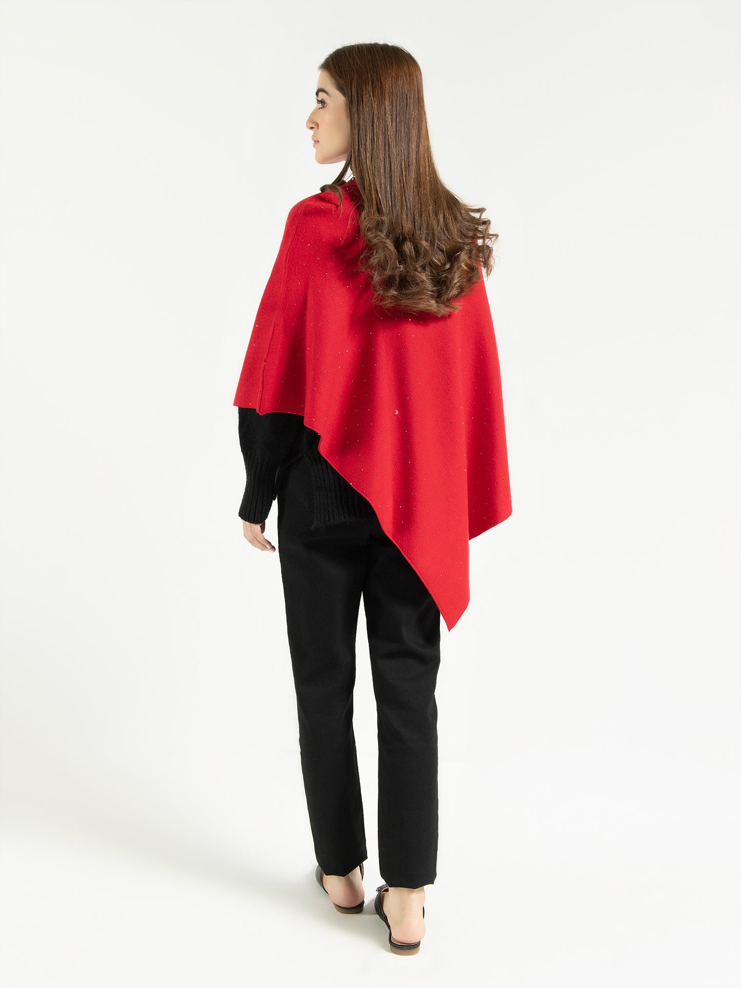 Scarlet Poncho