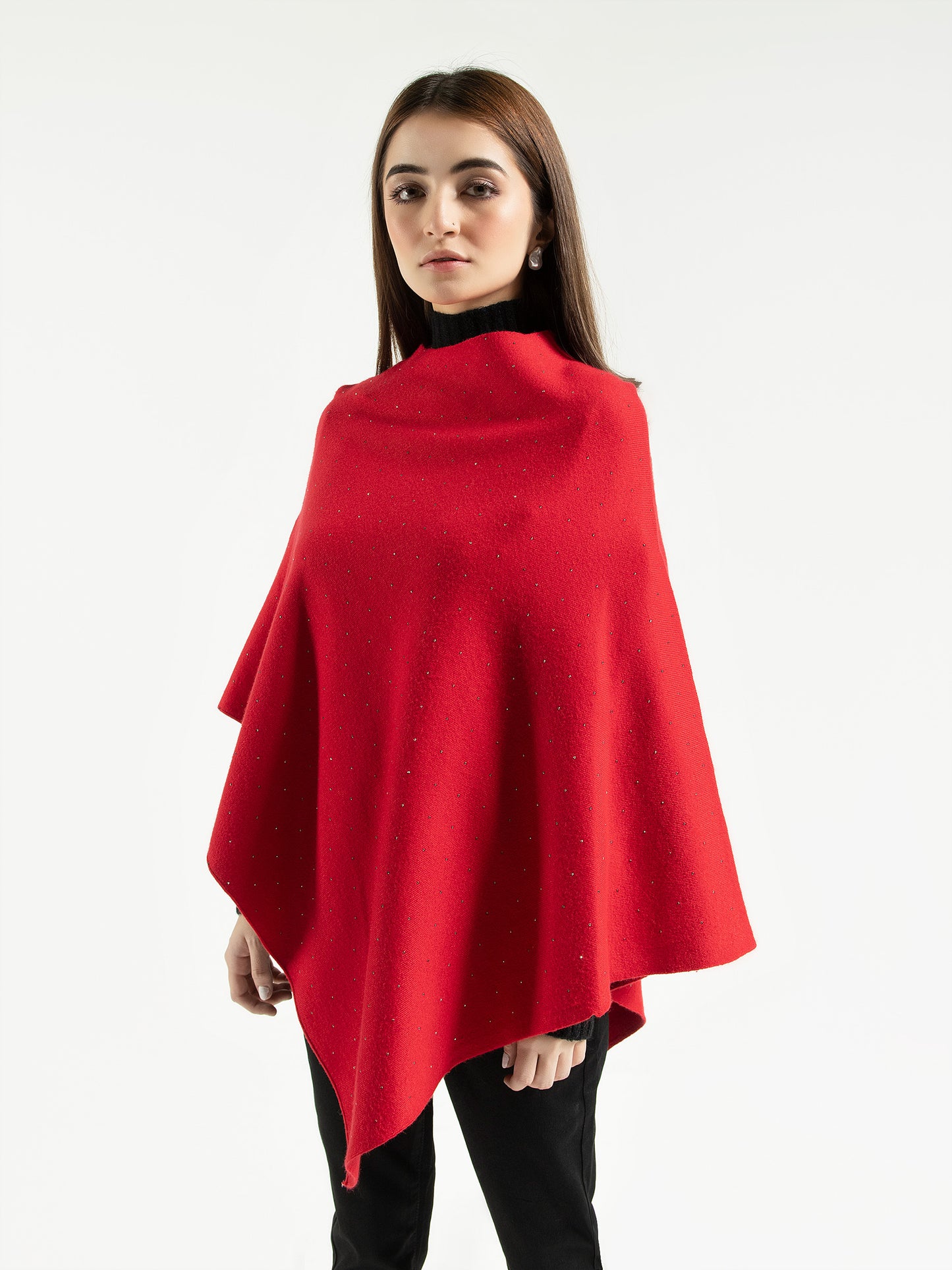 Scarlet Poncho