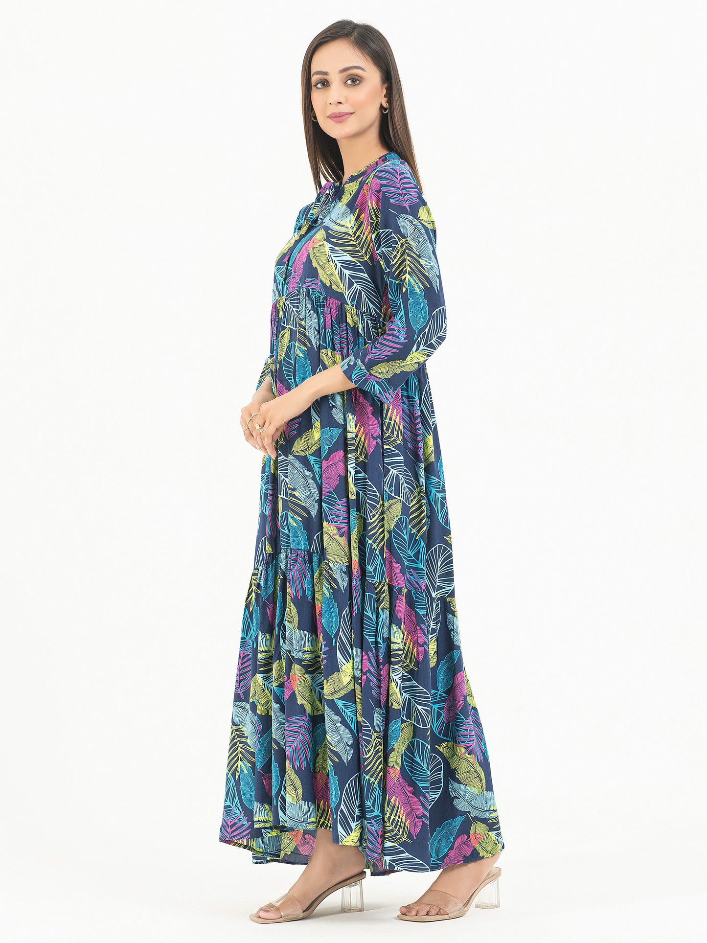 Printed Lawn Dress