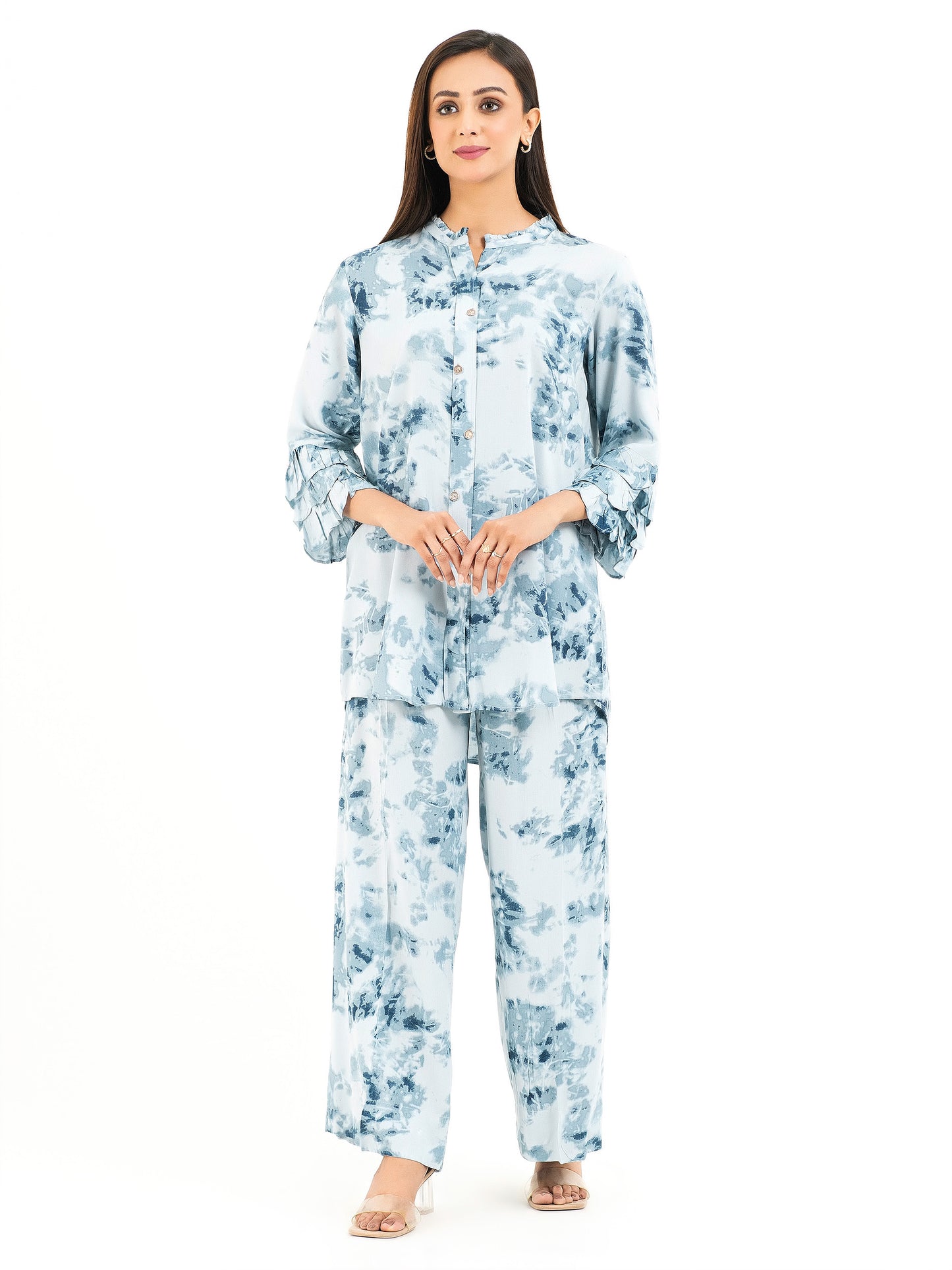 Printed Lawn Co-Ord Set (Pret)