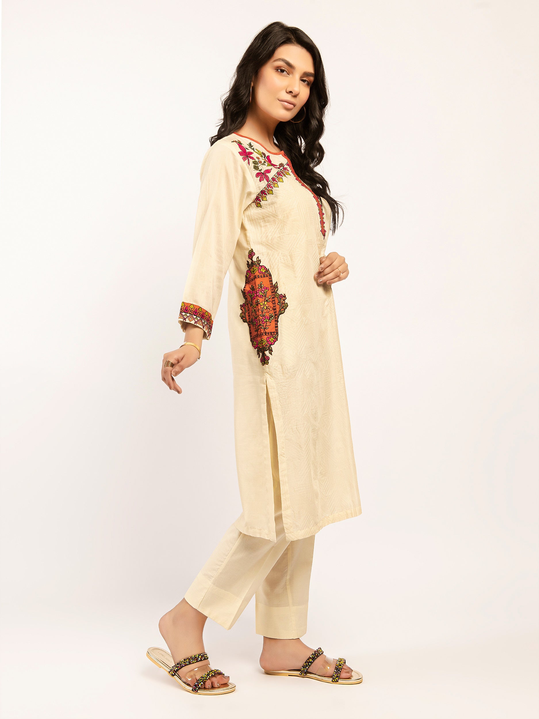Embroidered Lawn Suit