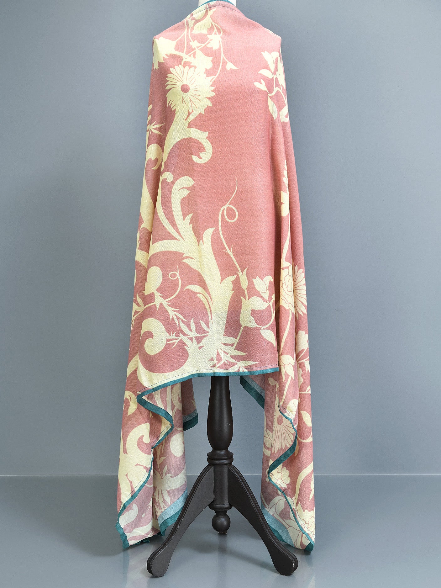 Printed Polywool Shawl