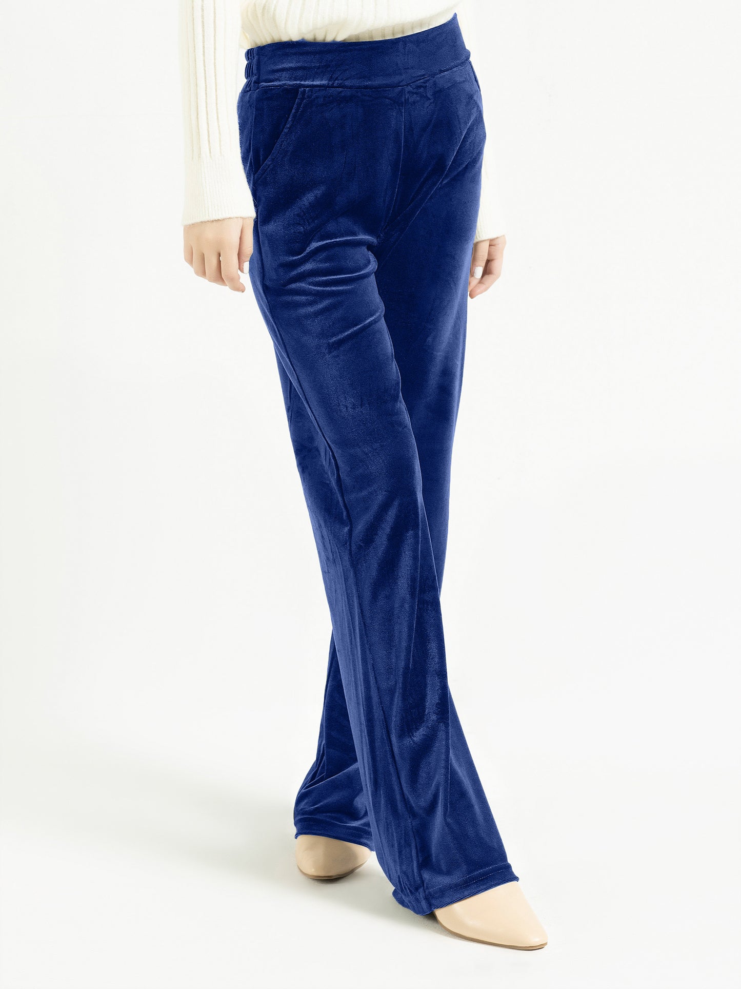 Dyed Velvet Trousers