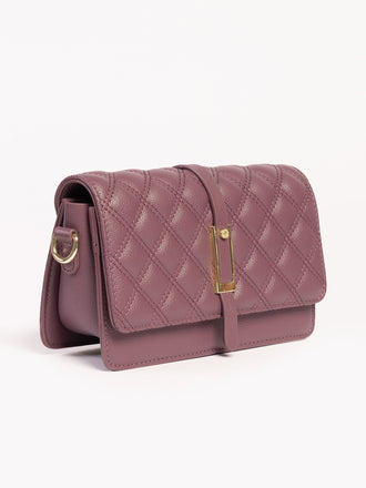 Criss-Cross Pattern Handbag