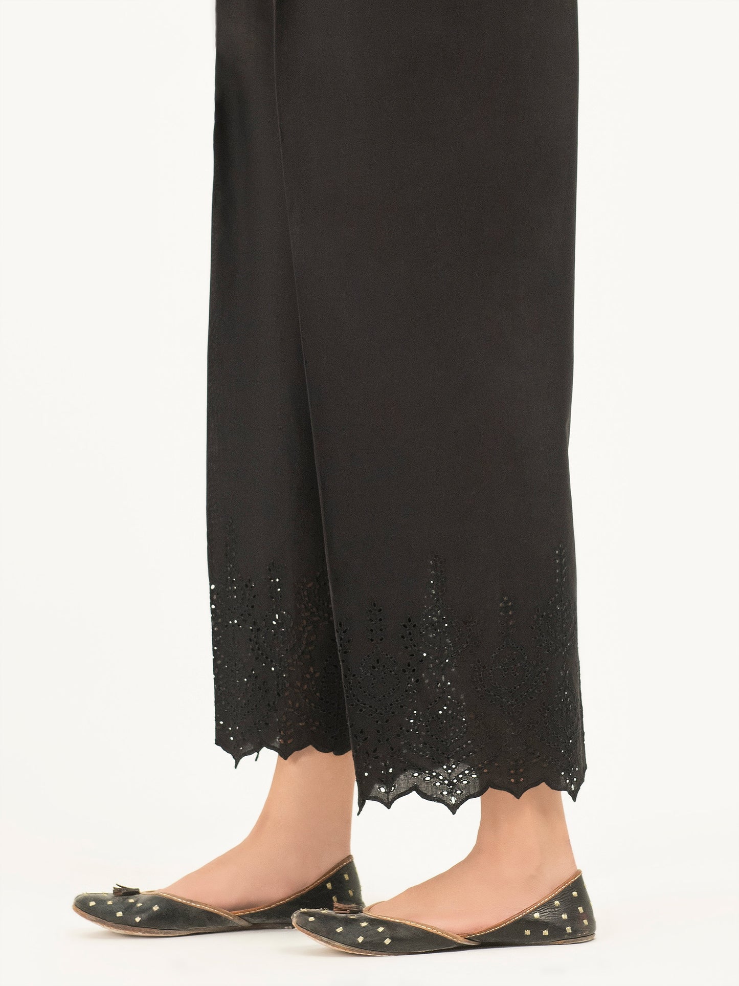 Embroidered Cambric Trousers