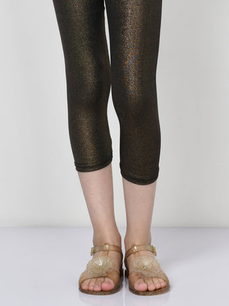 Shimmer Tights - Copper