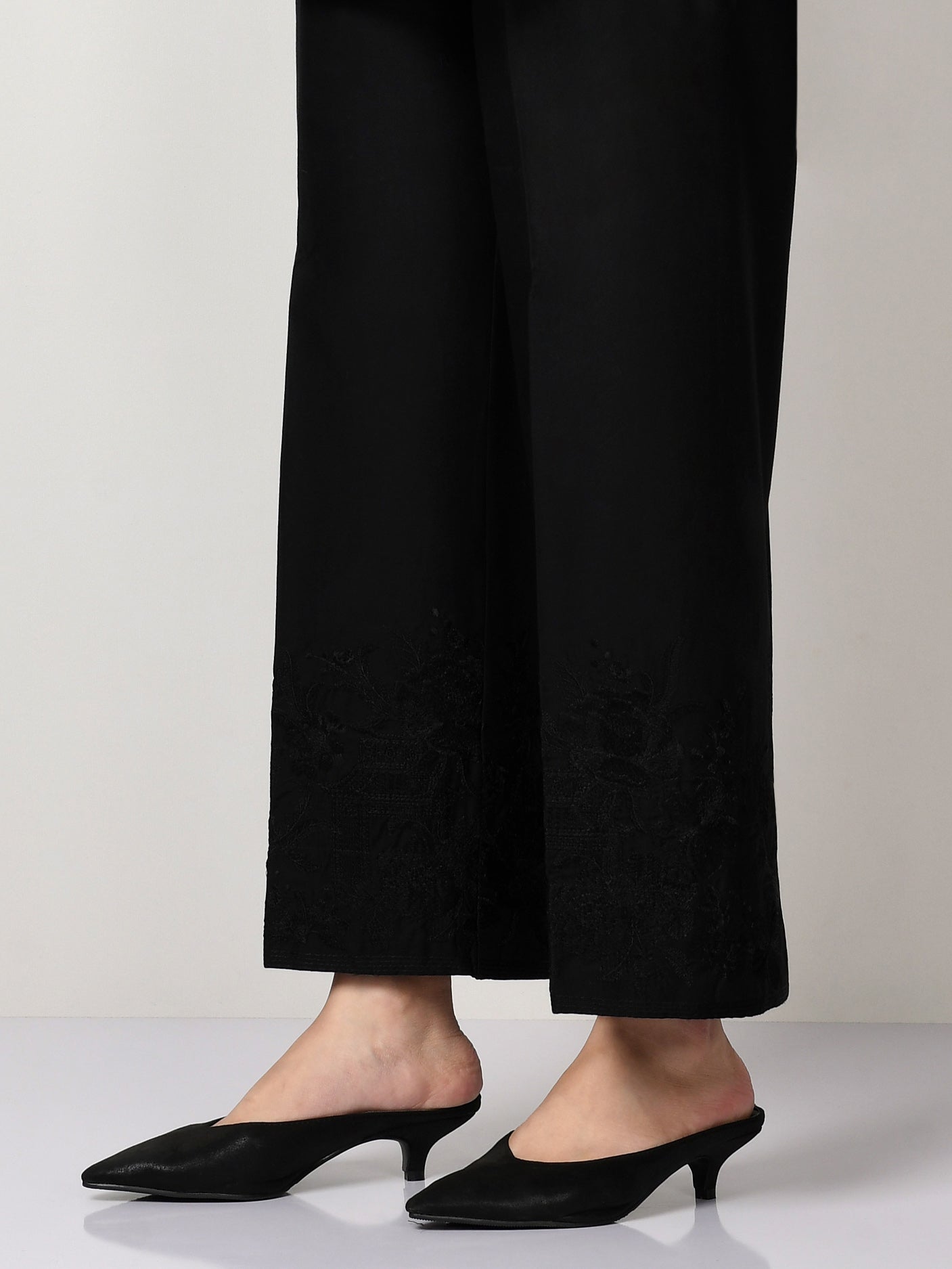 Embroidered Winter Cotton Pants Embroidered Winter Cotton Pants