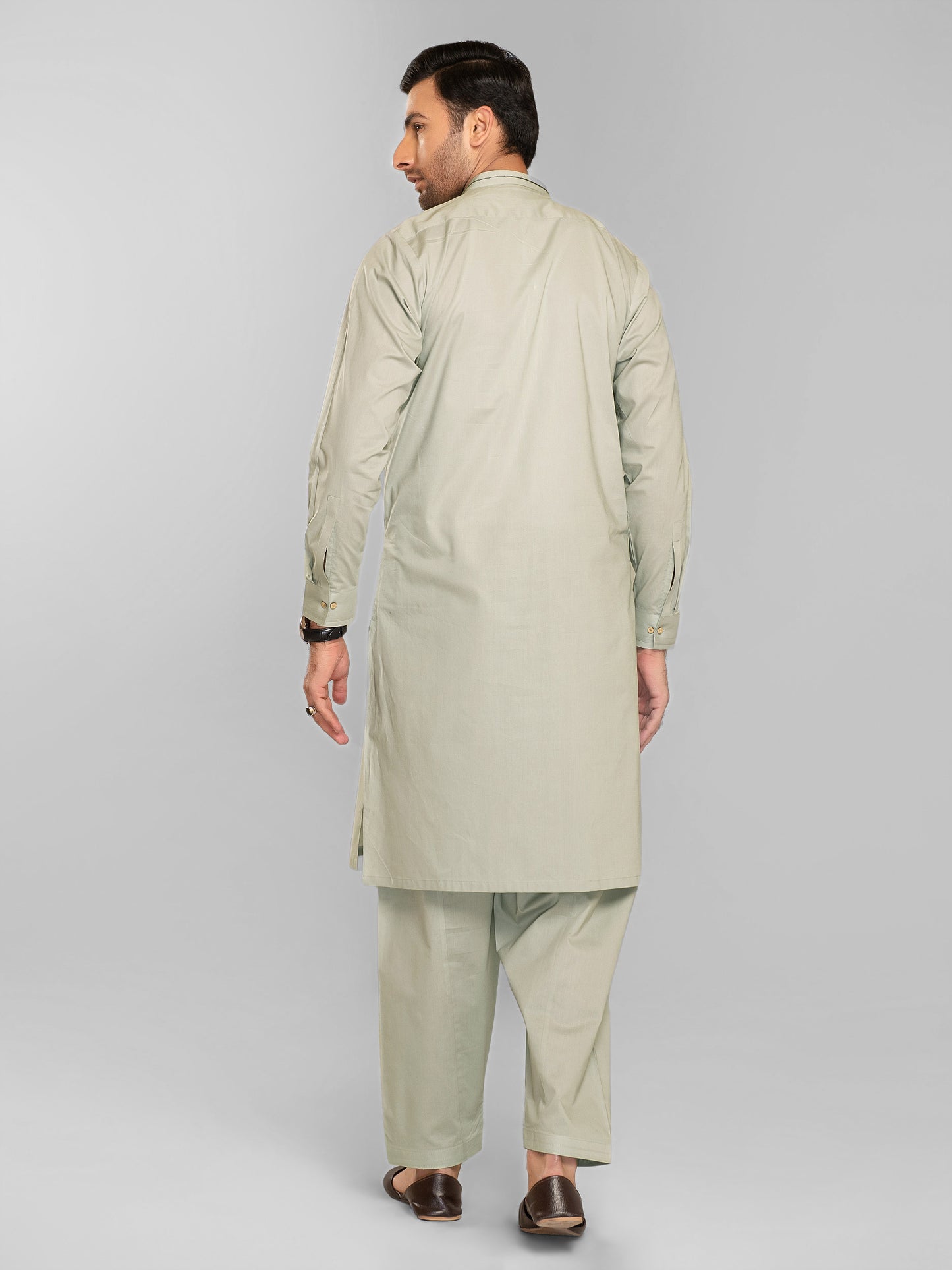 2 Piece Cotton Suit-Embroidered