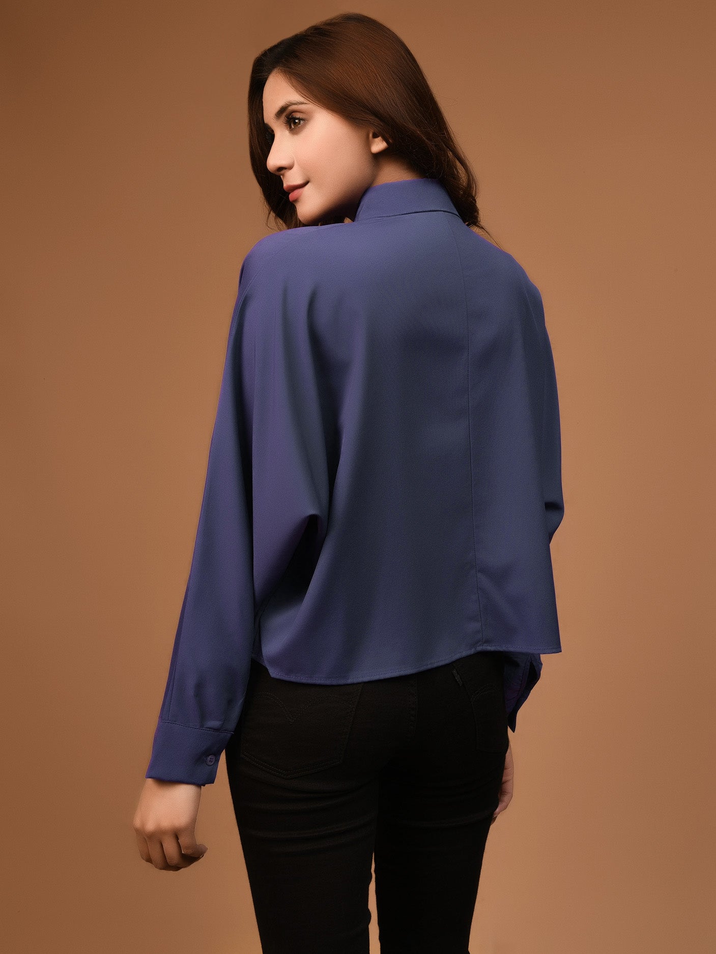Drop Shoulder Cropped Top Drop Shoulder Cropped Top