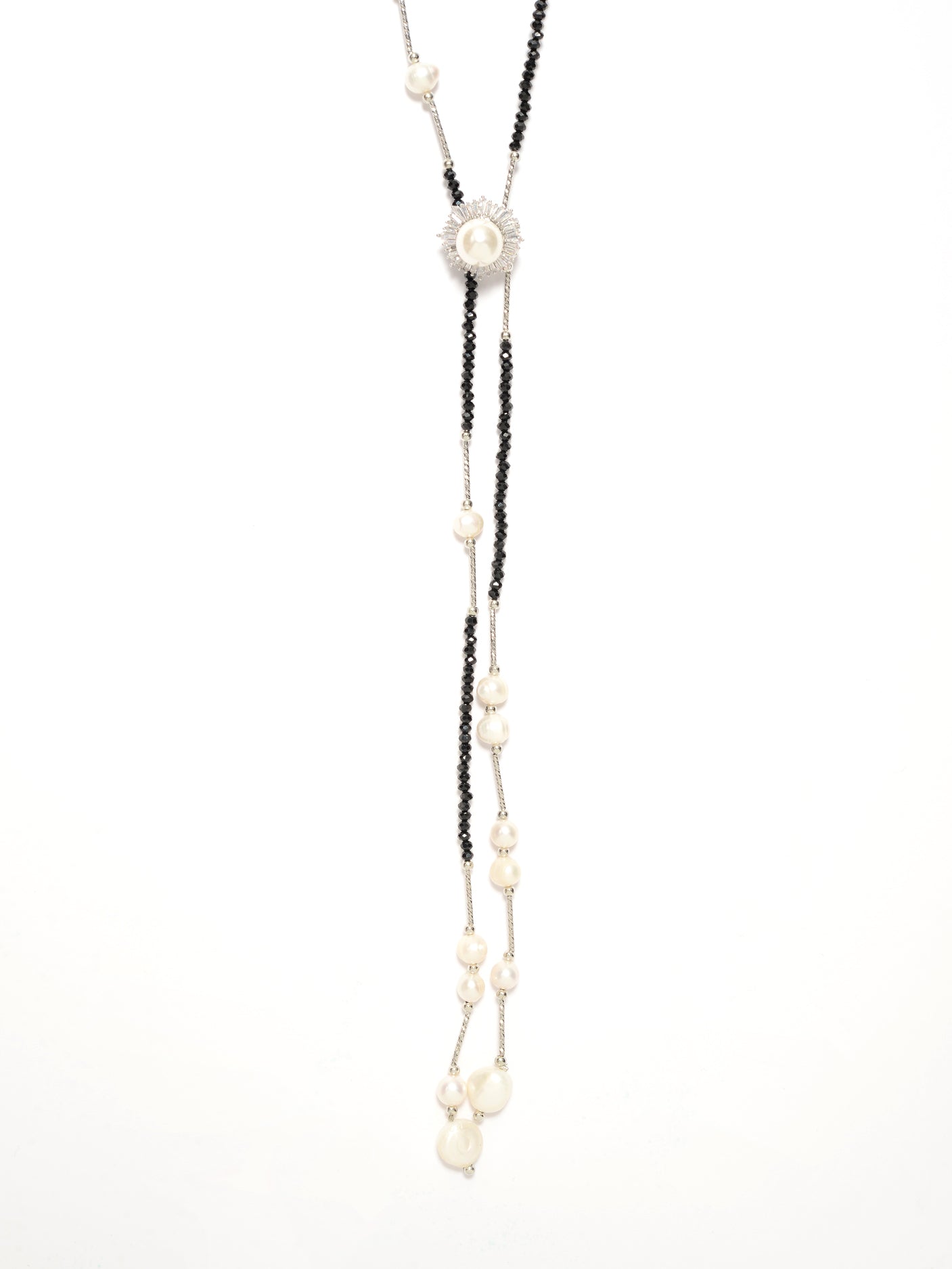 Beaded Pearl Necklace Beaded Pearl Necklace
