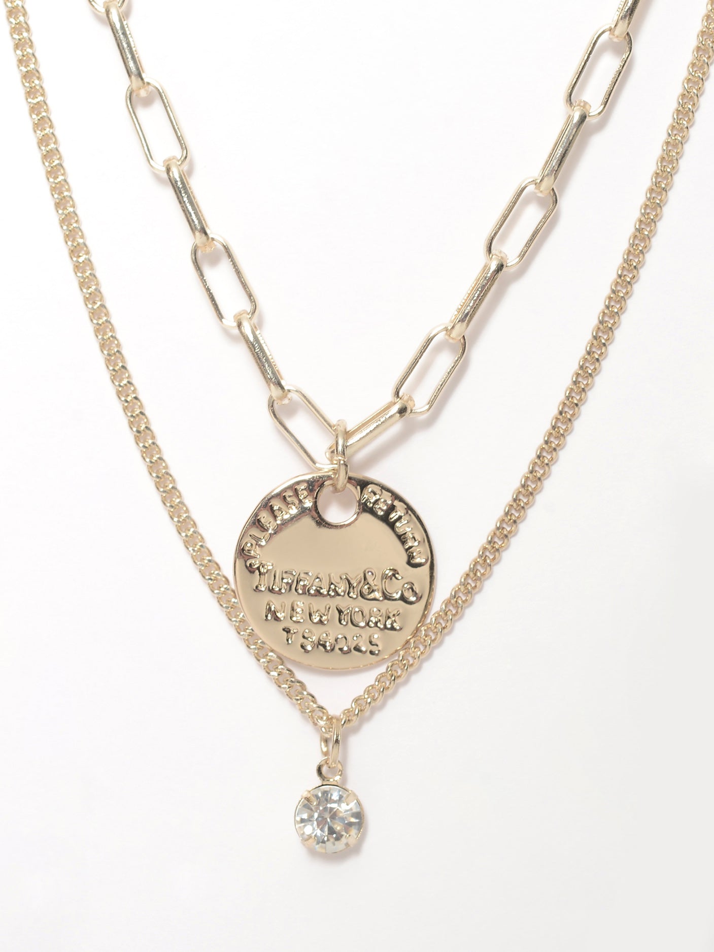 Layered Key Necklace Layered Key Necklace