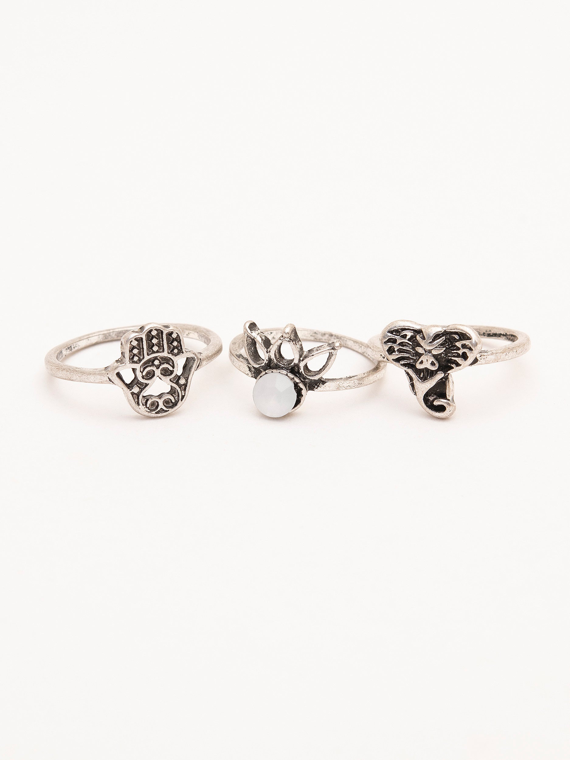 Set of 14 Stacking Rings