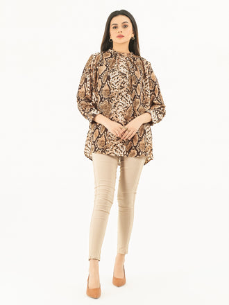 Printed Viscose Top