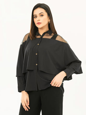 Silk Cape Top