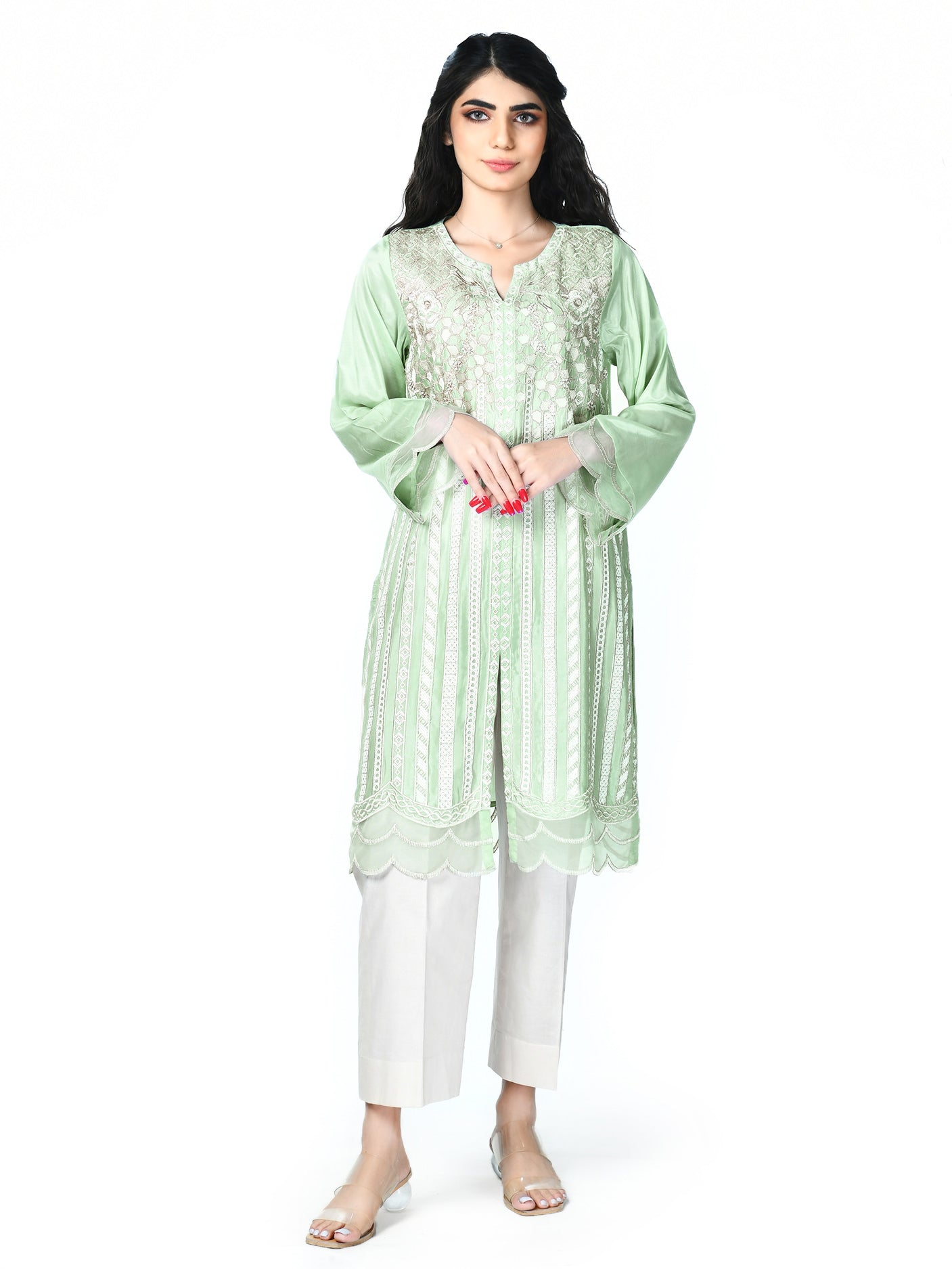 Embroidered Silk Shirt Embroidered Silk Shirt