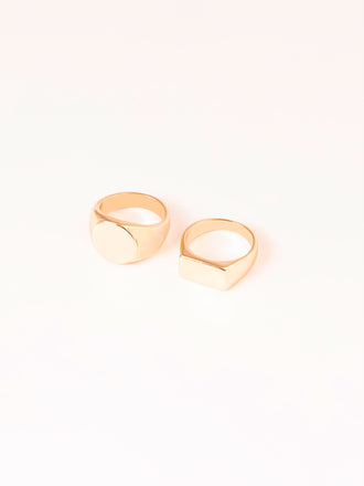 Signet Ring Set