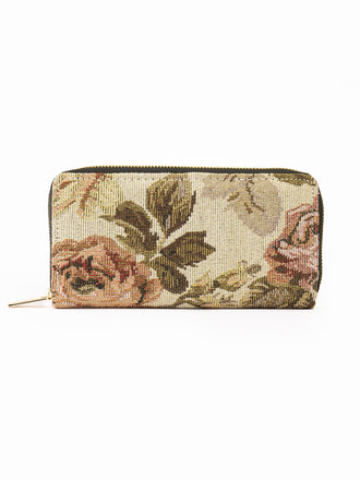 Floral Print Wallet