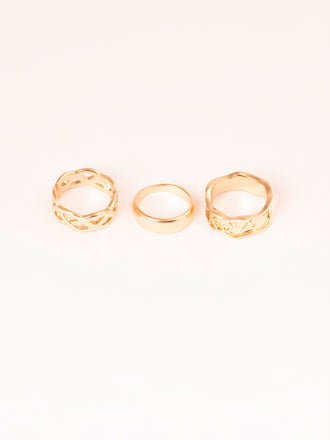 Golden Ring Set