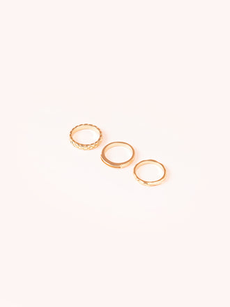 Golden Ring Set