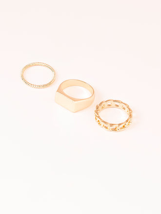 Golden Ring Set